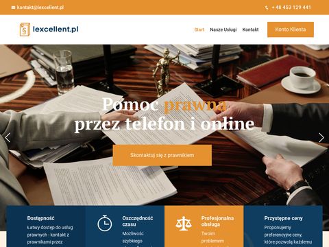 Lexcellent.pl - zdalne porady prawne