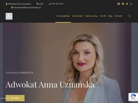 Annauznanska.pl - kancelaria adwokacka