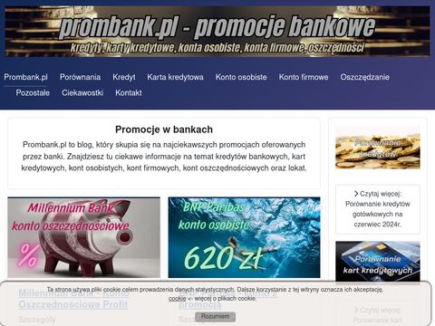 Prombank.pl - promocje w bankach blog
