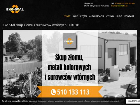 Eko-Stal - skup złomu metali kolorowych